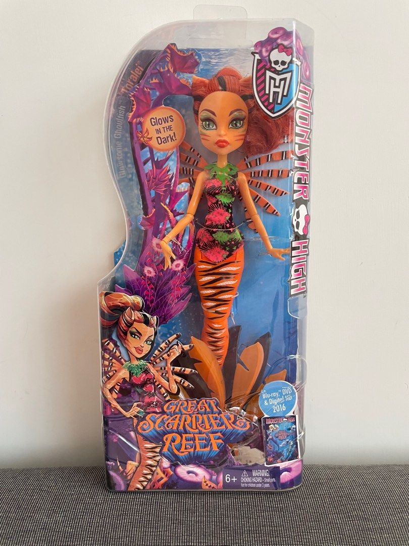 Monster High Toralei Glowsome Great Scarrier Reef Collection NEW Carousell