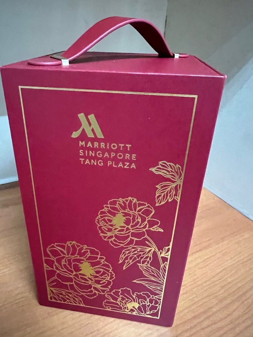 Marriott Tang Plaza Hotel Mooncake Box, Furniture & Home Living, Home ...