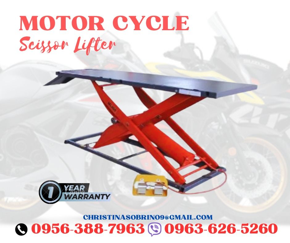 MOTOR CYCLE SCISSOR LIFT - Pneumatic, Commercial & Industrial ...