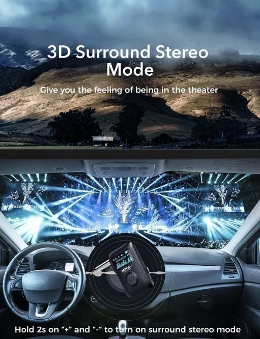 Mpow BH408A Bluetooth Receiver with Display Screen, Audio, Portable Audio Accessories on Carousell