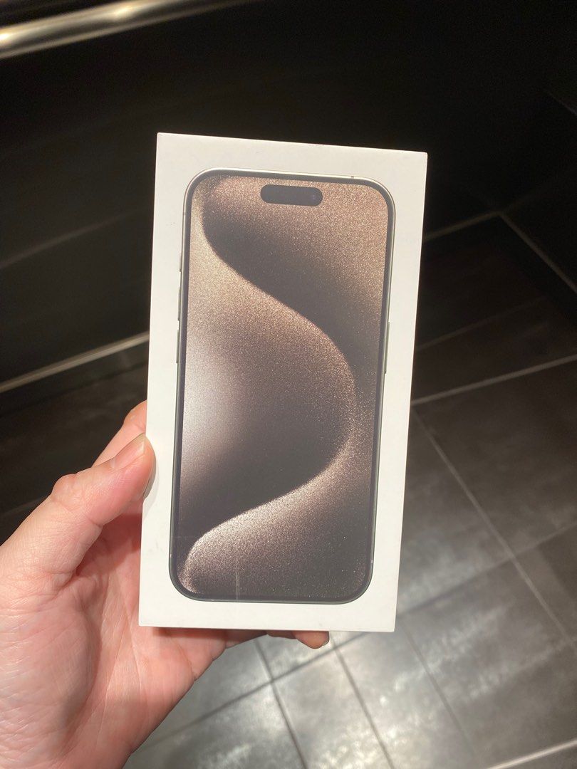 Natural Titanium Iphone 15 Pro 512gb New and Sealed, Mobile Phones &  Gadgets, Mobile Phones, iPhone, iPhone 15 Series on Carousell