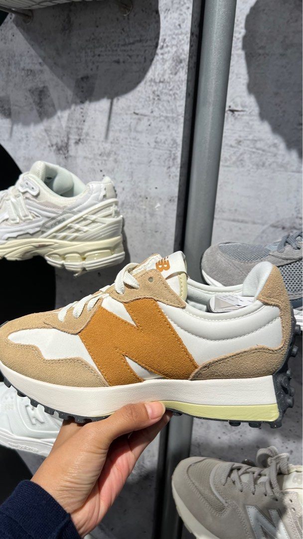 New balance 327 brown Women s Fashion Footwear Sneakers on