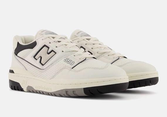 New balance 550cream black