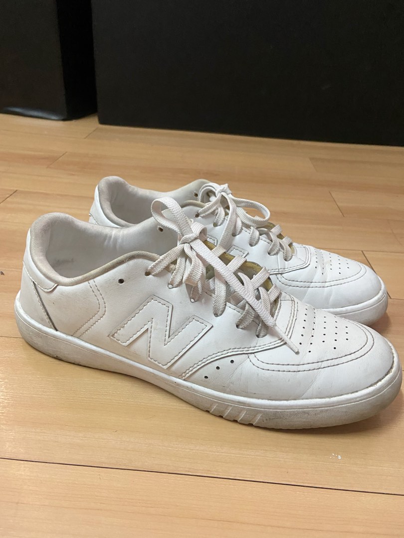New Balance White Shoes, Men's Fashion, Footwear, Sneakers on Carousell