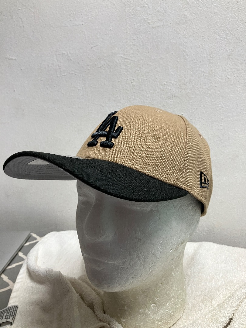 New Era 9Forty LA Dodgers Khaki Black Cap Steel UV Men s Fashion