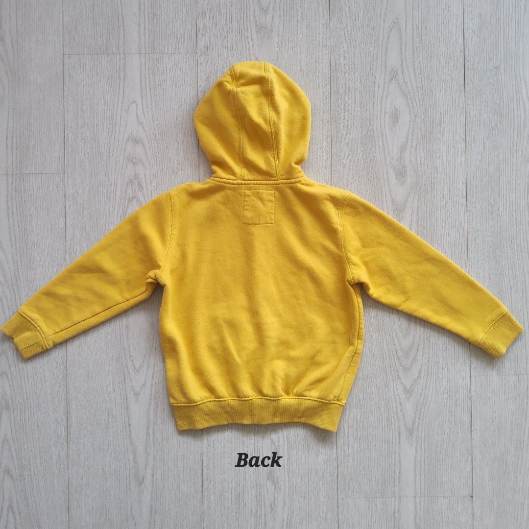 Next Kids 5yr 6yr HoodieJacket Coldwear Yellow