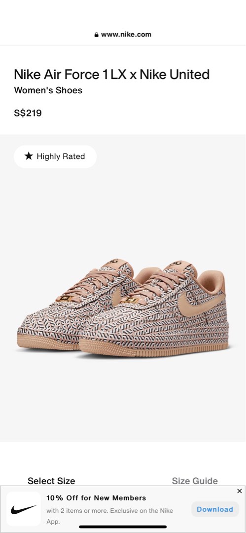 New air force one shoes 219 on sale