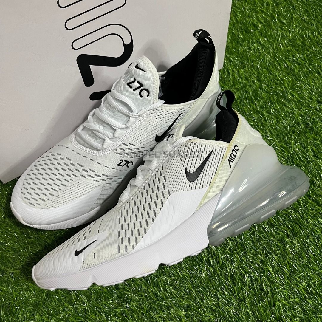 Nike 270 triple white mens clearance