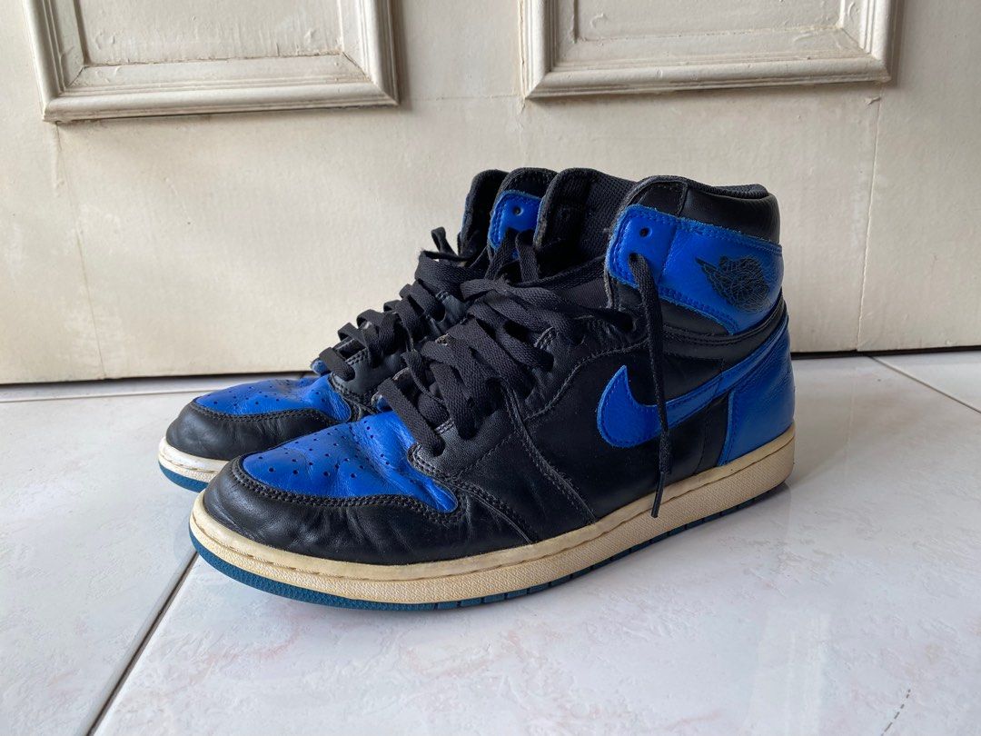 Nike AJ1 Royal Blue 2017 Men s Fashion Footwear Sneakers on Carousell
