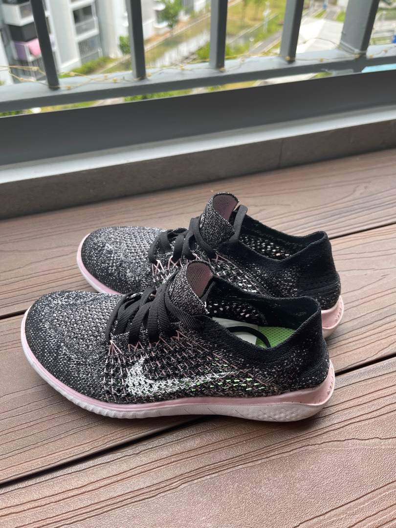 NIKE Free Flyknit 2018 Running Shoes Women s Fashion Footwear Sneakers on Carousell