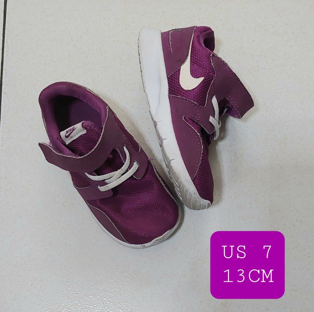 Nike Purple Rubbershoes, Babies & Kids, Babies & Kids Fashion on Carousell