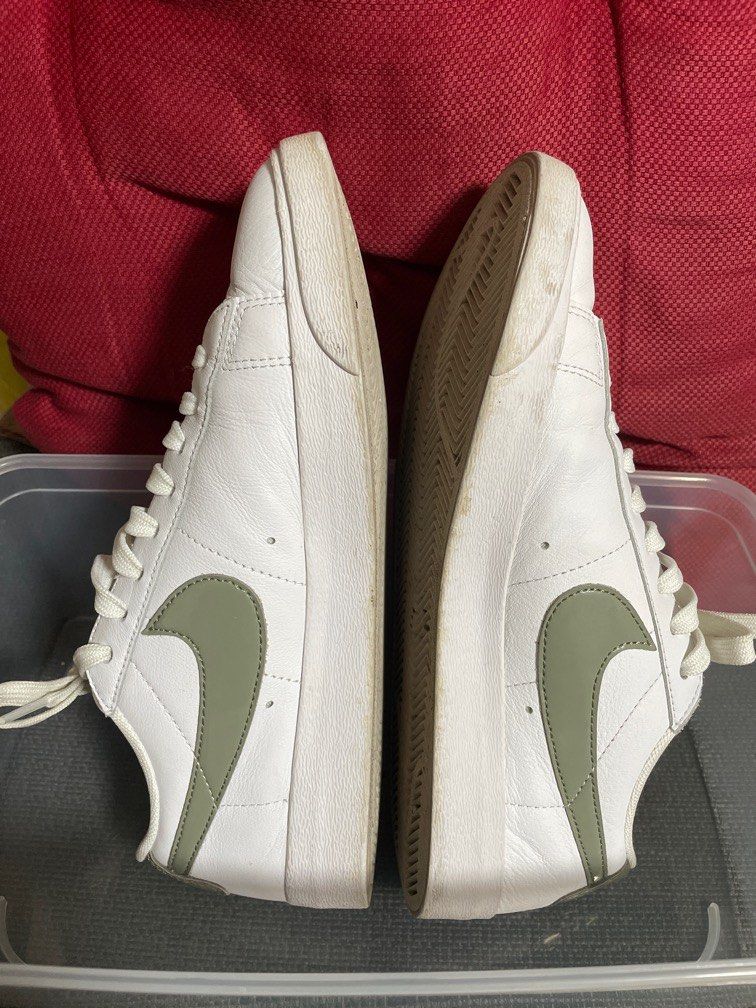 Nike White Court Shoes Women s Fashion Footwear Sneakers on Carousell