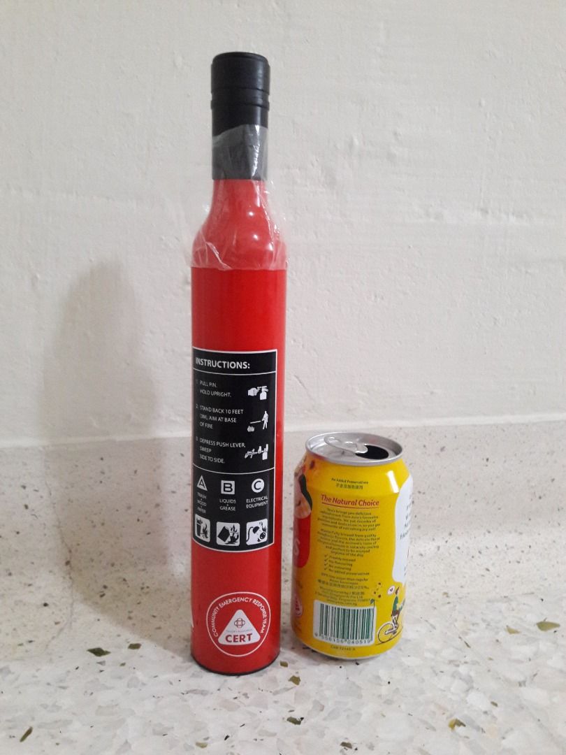 Novelty Umbrella CERT Fire Extinguisher Design, Hobbies & Toys