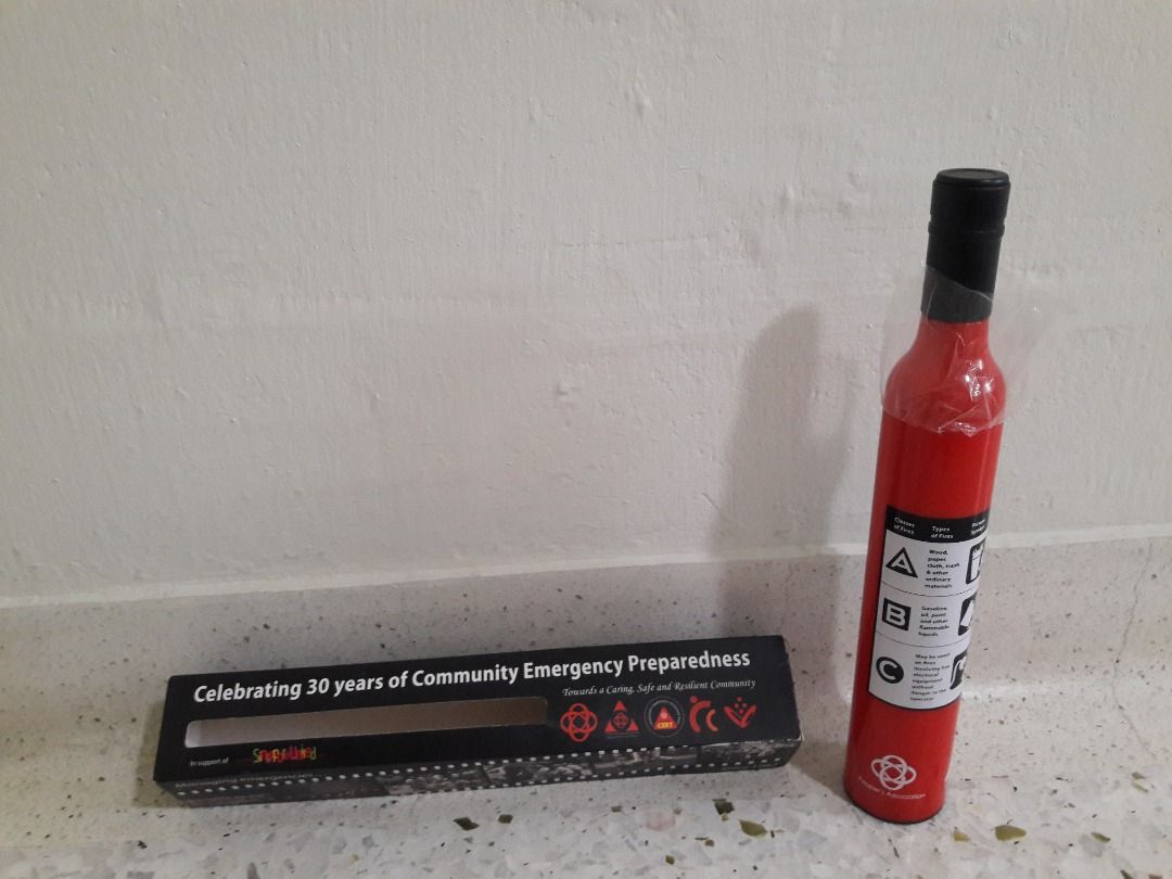 Novelty Umbrella CERT Fire Extinguisher Design, Hobbies & Toys
