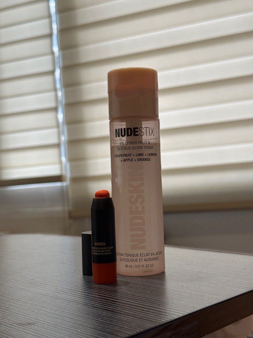 Nudestix Citrus Fruit Glycolic Glow Toner free nudies matte all over