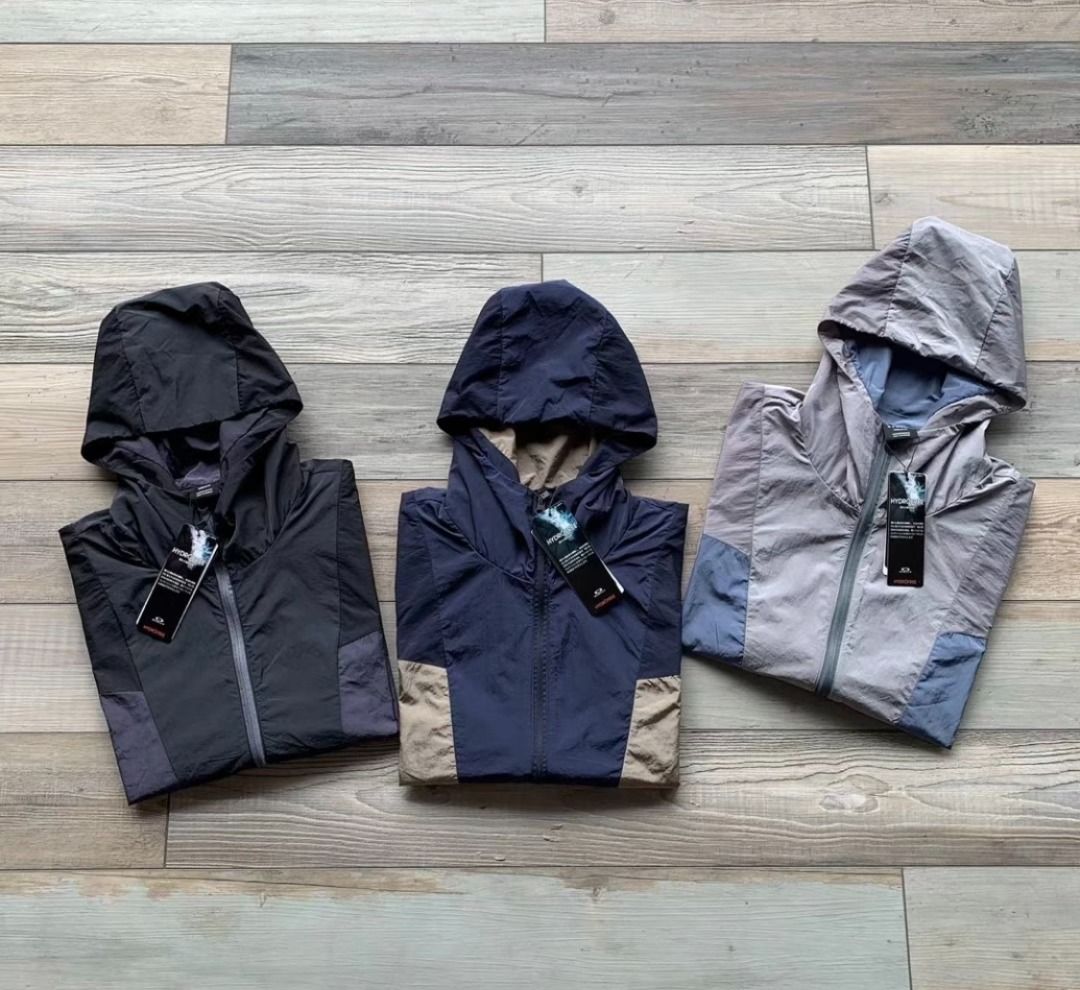 OAKLEY ENHANCE UB RIPSTOP WIND JACKET運動拼色機能防風衣夾克外套