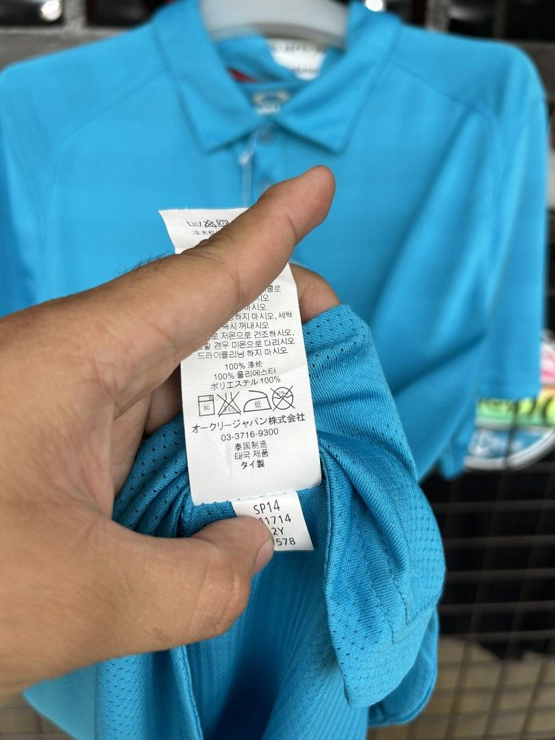 oakley dri fit polo