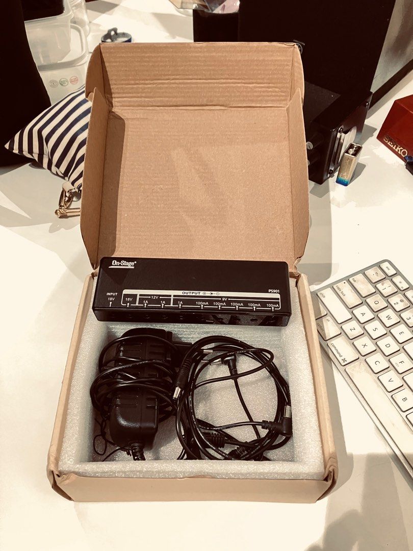 ON STAGE PEDAL POWER BANK PS901, Hobbies & Toys, Music & Media, Music