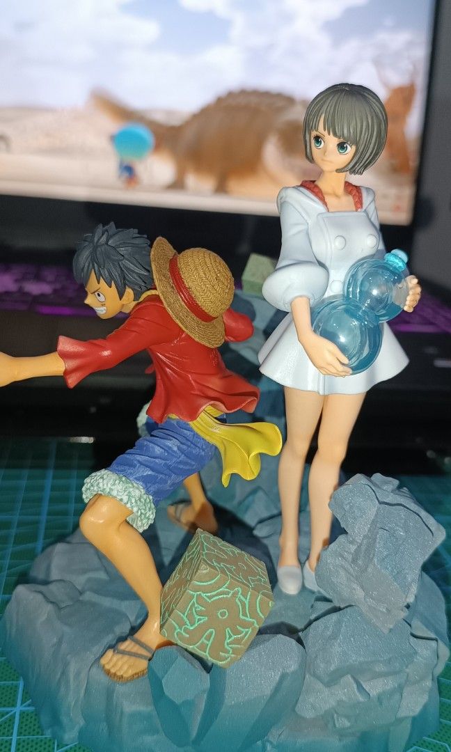 One Piece Odyssey Collector's Edition Figurine Statue Luffy & Lim *NEW* NO  GAME