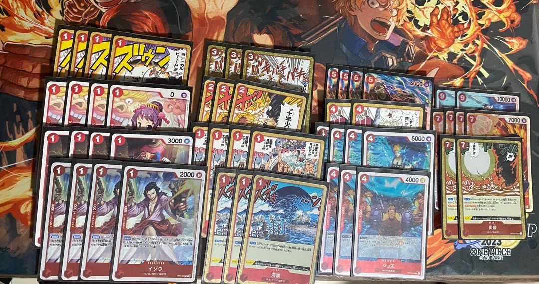 One piece TCG Ace deck, Hobbies & Toys, Toys & Games on Carousell