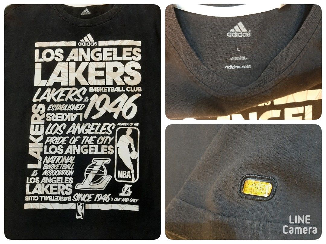 adidas Originals Men's Short-sleeve Kobe Bryant Los Angeles Lakers