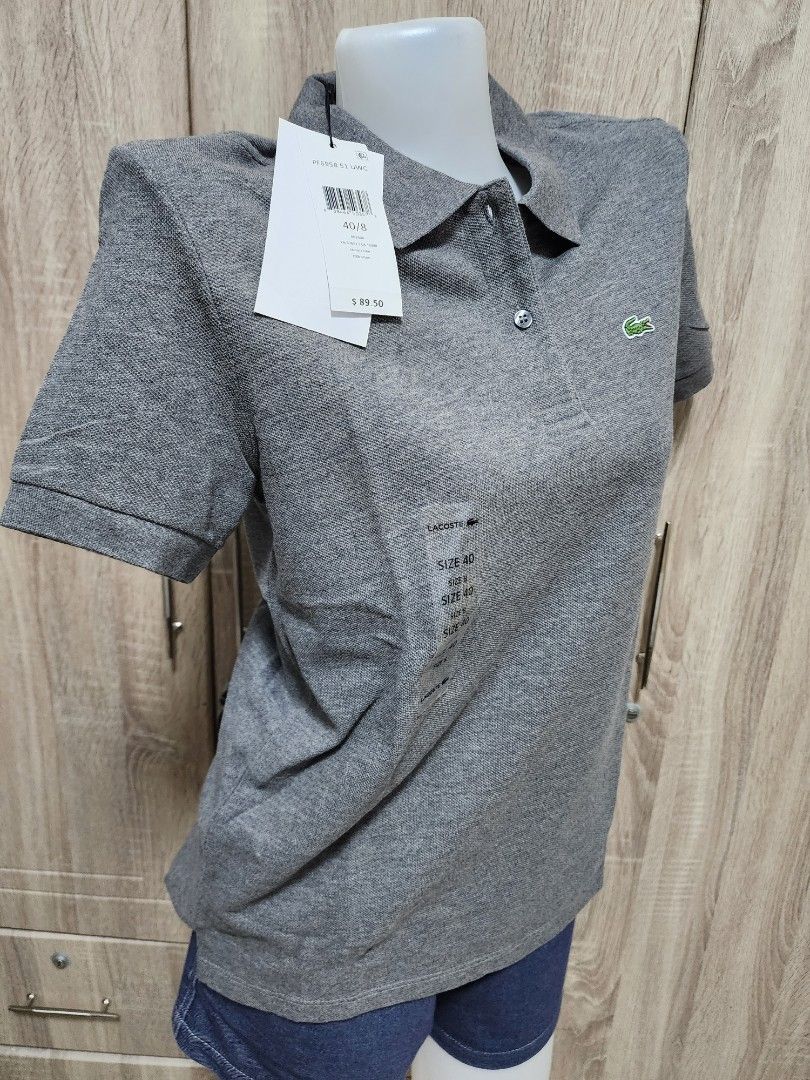Original LACOSTE Women s Polo Shirt size 40 8 regular fit Women s