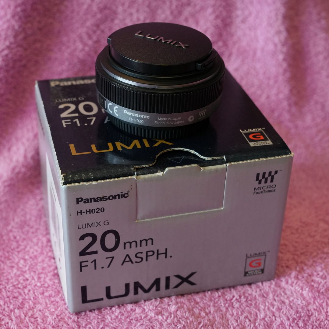 Panasonic Lumix G 20mm F1.7 ASPH., 攝影器材, 鏡頭及裝備- Carousell