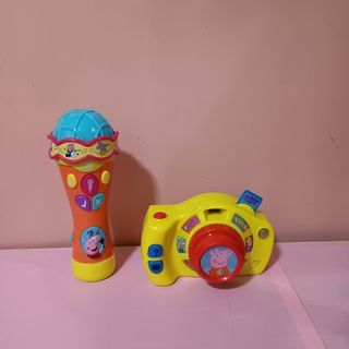 Peppa Pig Educational Microphone and Camera