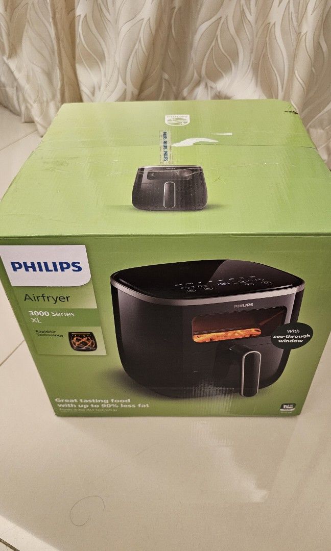 Philips Airfryer 3000 Series XL Digital Window HD9257/80, TV & Home  Appliances, Kitchen Appliances, Fryers on Carousell