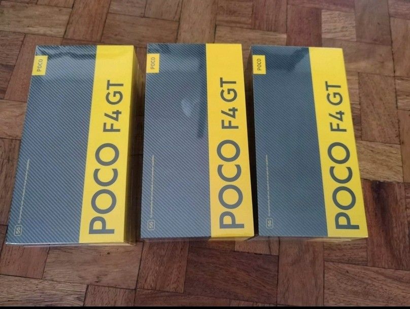 Poco f4 gt 5G 8/128 (Category: Xiaomi) located in Del Monte. Submitted by loveko_77 (Listing ID 1257988264, Image 1). Description: Poco f4 gt 8gb/128gb Global Version Available color: Black & Silver 120hz refresh rate Snapdragon 8 Gen 1 Octa Core CPU 120 hyper charge 4700 mAh battery 5G support Dual sim.