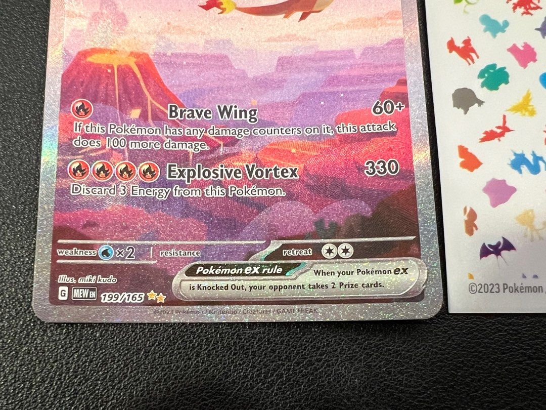 Pokemon 151 TCG Charizard Ex #199 Special illustration rare, Hobbies ...