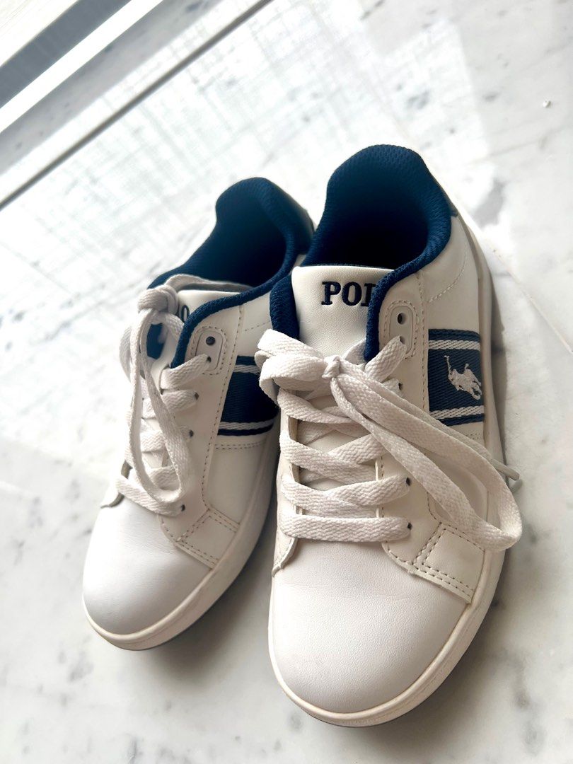 Polo Ralph Lauren white sneakers boy Babies Kids Babies