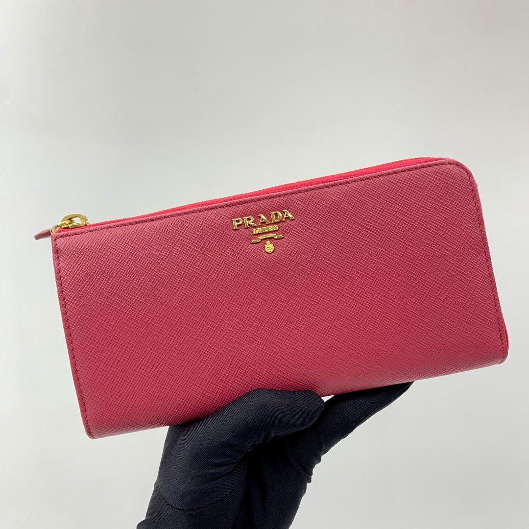 Prada Fuchsia Big Bag, Luxury, Bags & Wallets on Carousell