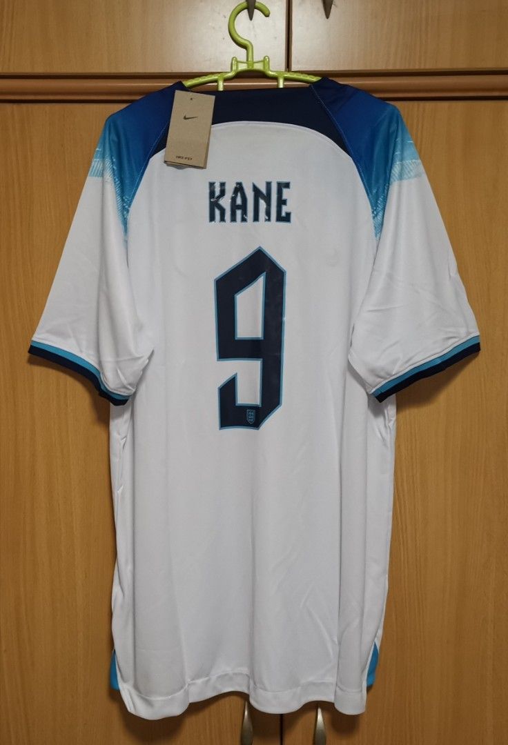 PRE ORDER LISTING England Fans Version Home Jersey With Kane 9 Printings 2022 Free Home Delivery