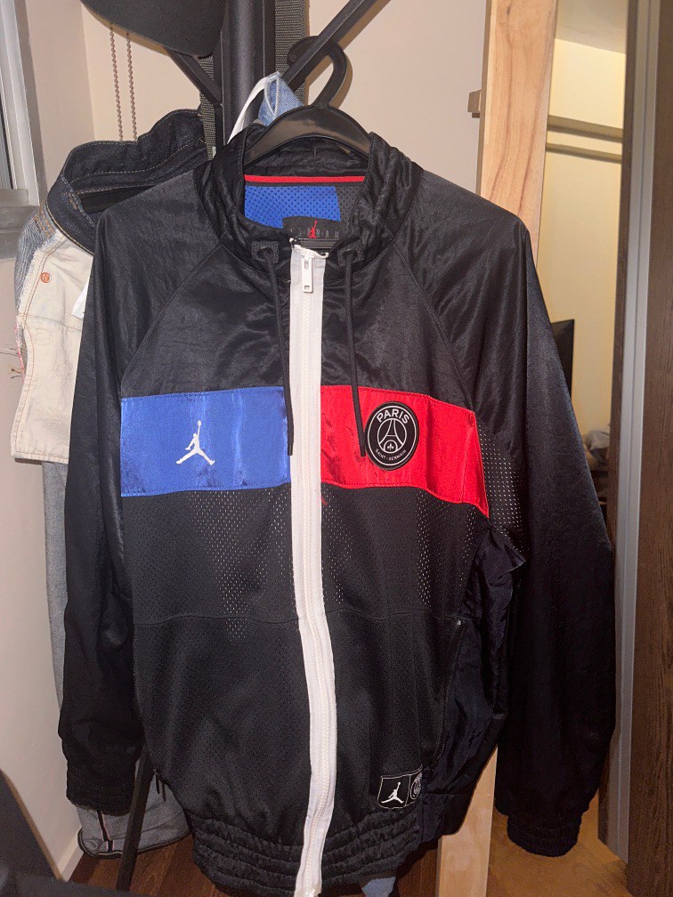 PSG x Jordan Nylon Hooded Jacket – OQIUM
