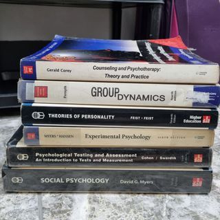Psychology Text Books (Take all for ₽1000)