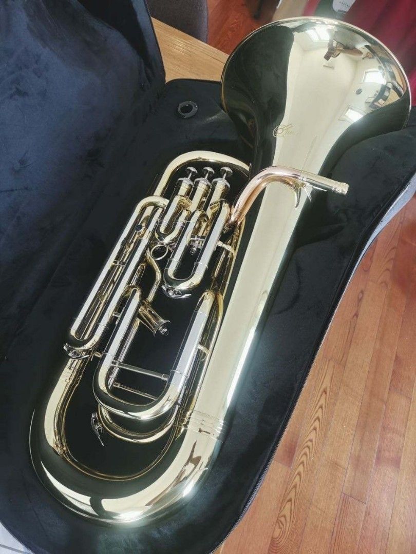 QEH03, 3+1 piston, euphonium, Hobbies & Toys, Music & Media,