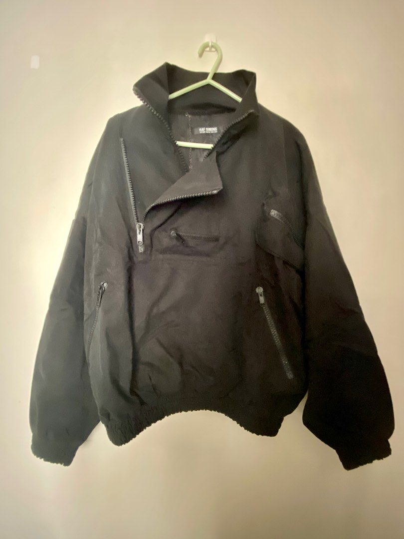 Raf simons parachute bomber jacket top