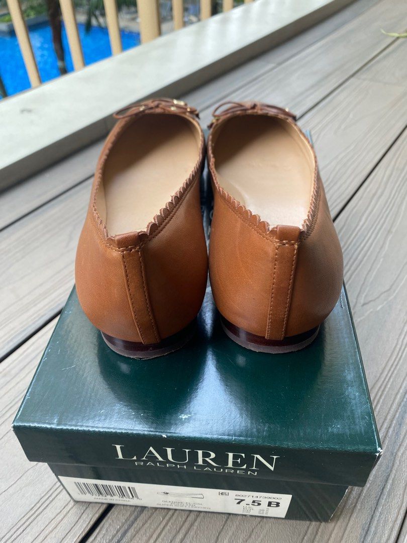 Ralph lauren glennie flats on sale