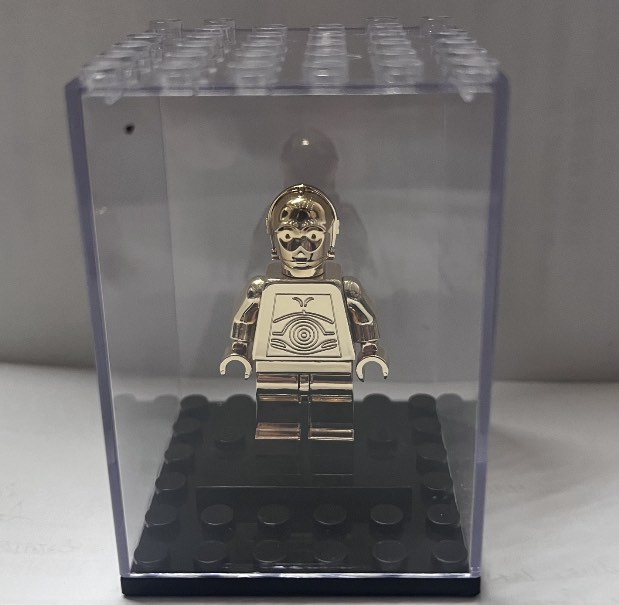 14k Gold C3po Lego 2007 LEGO Star Wars Loose Minifigure 14k Solid Gold C-3PO