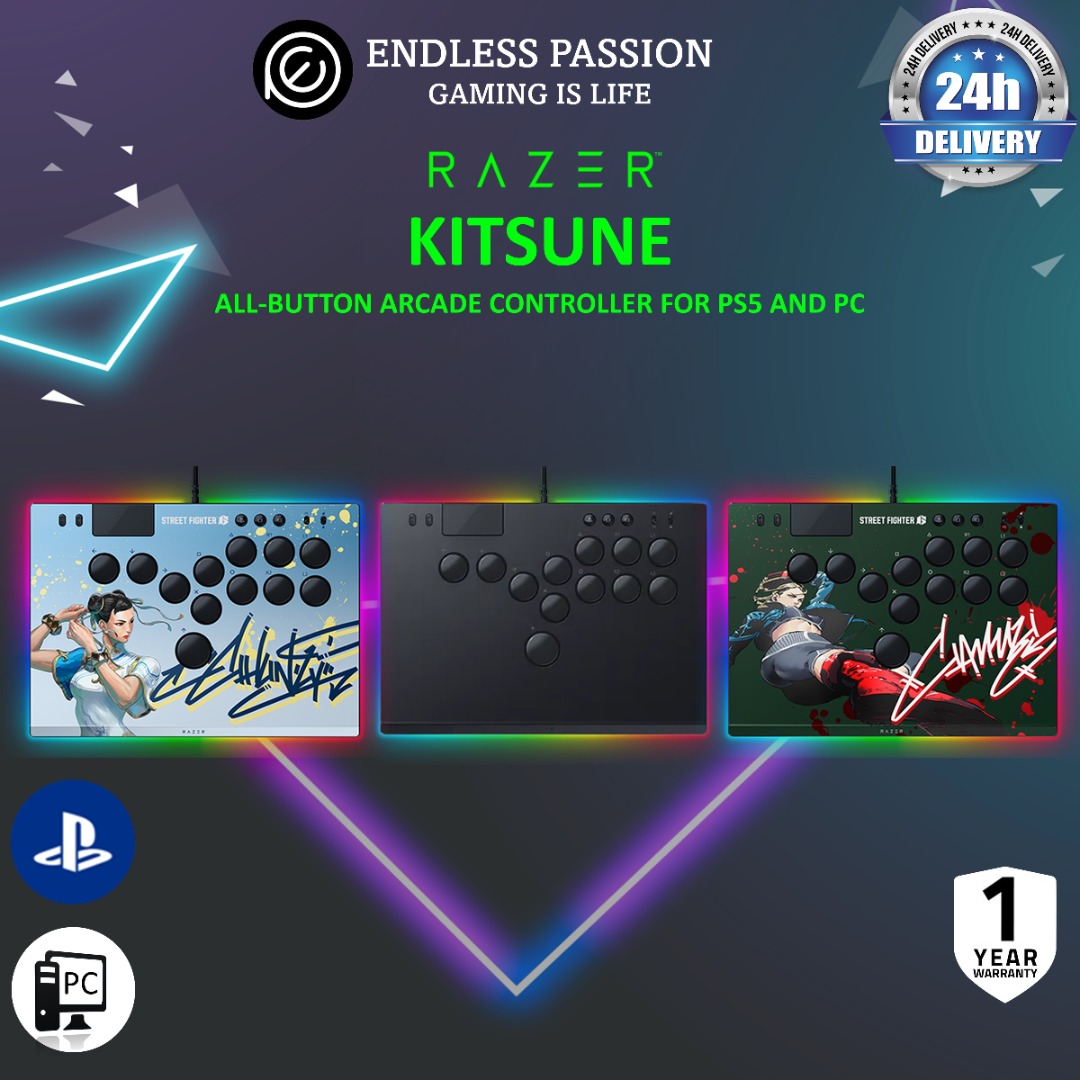 Razer Kitsune for the PC & PS5. Unboxing and Review 