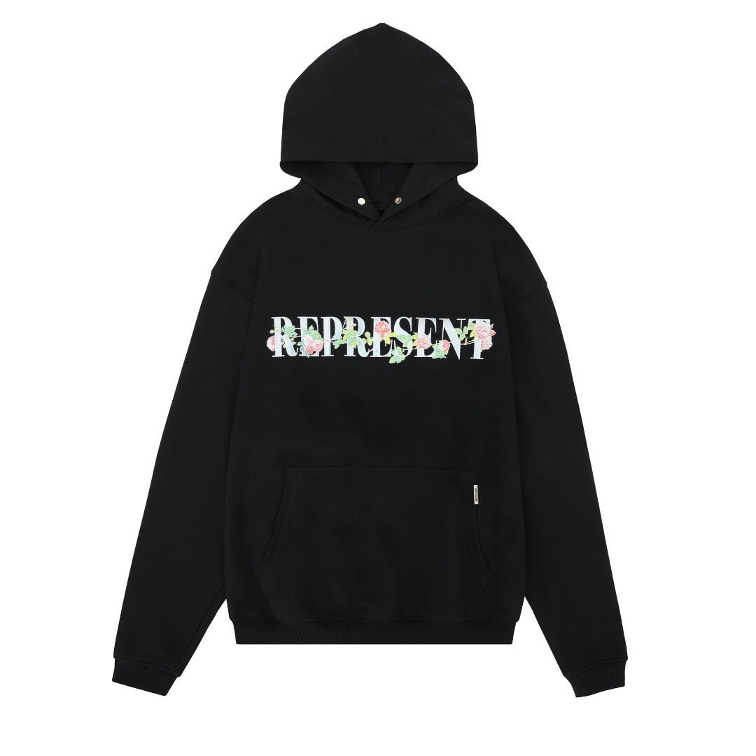 Thrasher hoodie flowers discount