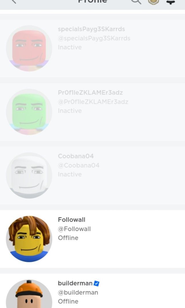 半價!Roblox 2010 account (Followed by builderman), 電子遊戲, 遊戲機配件, 遊戲禮物卡及帳戶- Carousell