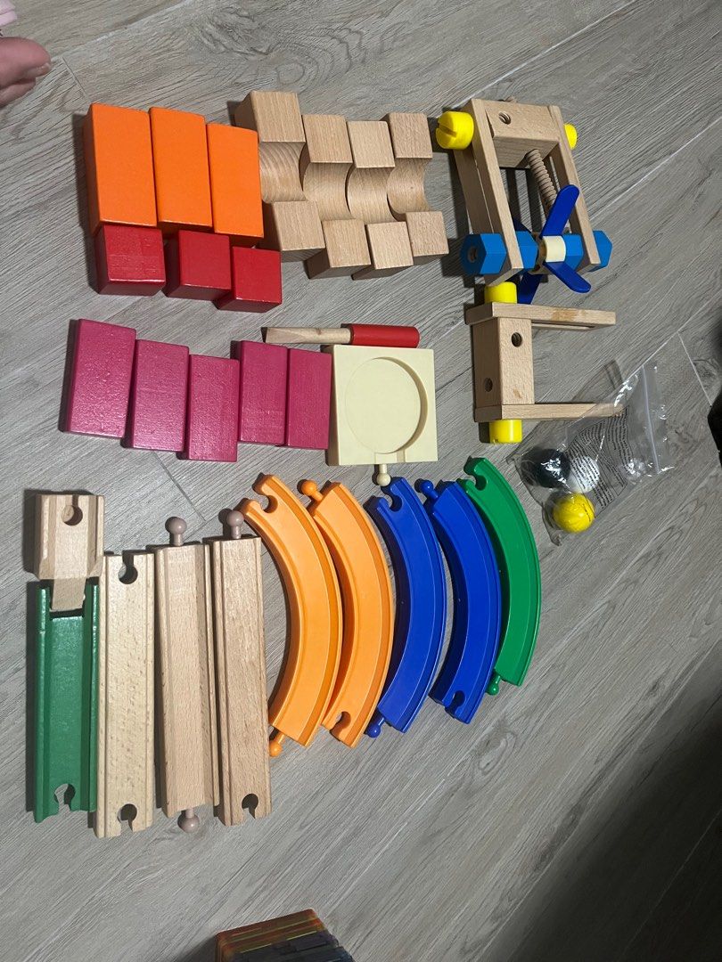 Used Coaster Track Roller coaster tracks blocks, Hobbies & Toys, Toys & Games on Carousell