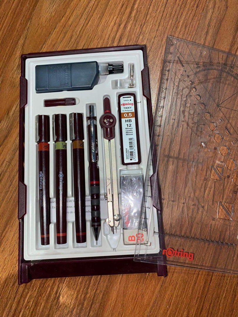 Rotring master set clearance