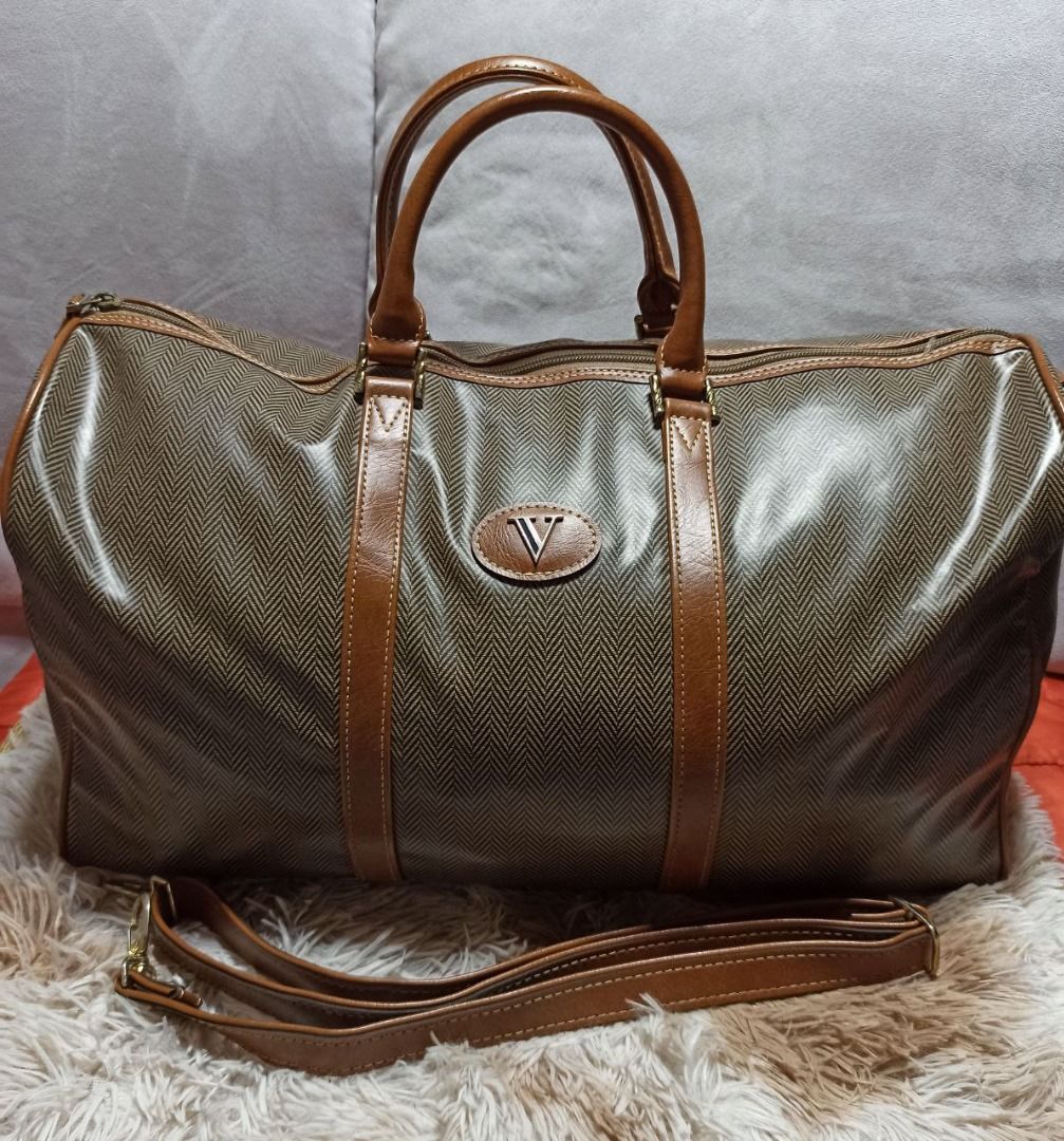 RUDOLPH VALENTINO TWo WAY BAG WITH SLING 35 cm x 20 cm x 30 cm Luxury Bags Wallets on Carousell