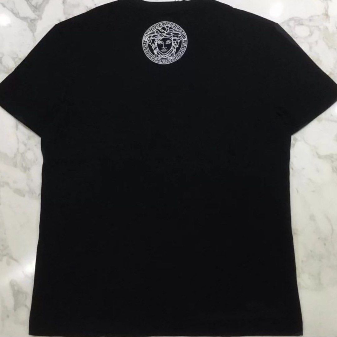 SALE AUTHENTIC VERSACE MEN LOGO TEE Luxury Apparel on Carousell