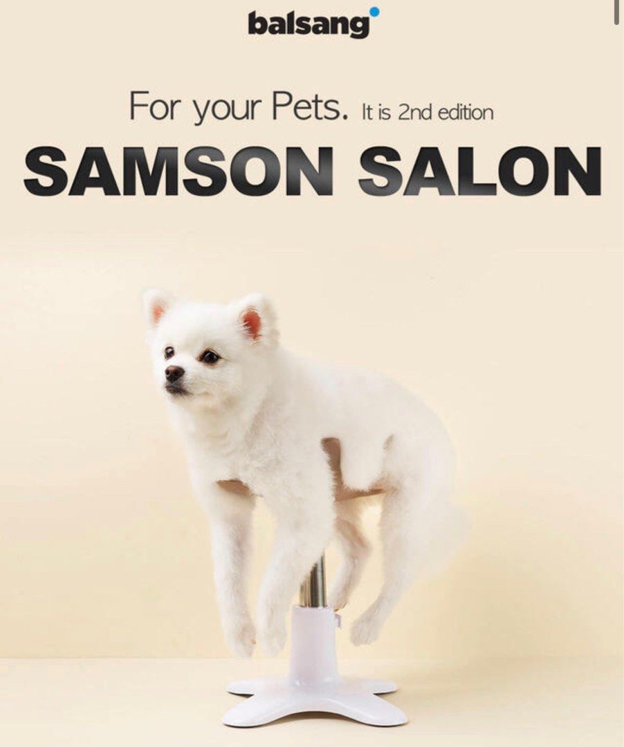 Samson Dog Grooming Chair, Pet Supplies, Health & Grooming on Carousell