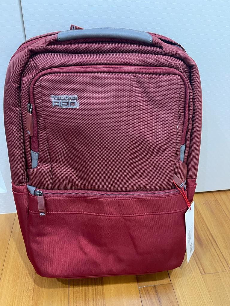 Samsonite Red Backpack, Computers & Tech, Parts & Accessories, Laptop