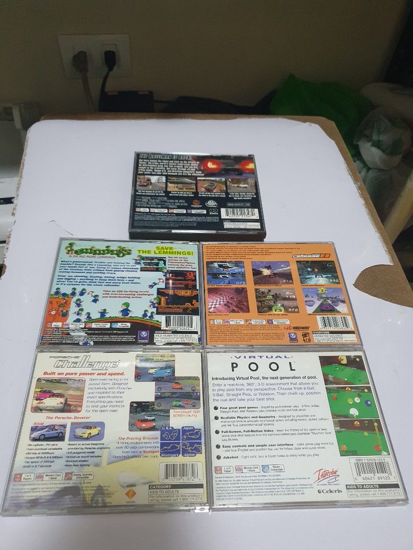 Selling Sony PS1 Videogames (Category: PlayStation) located in Quezon City. Submitted by itemsforadoption (Listing ID 1257978450, Image 2). Description: Rfs: Its 2023! Happy New Year! Hoping you have a good year ahead of you! If you have questions feel free to send a message. Though I'll most likely be able to reply from 10am to 8pm. Please be patient and understanding. Decluttering games and items that I've picked up or for friends and family. P